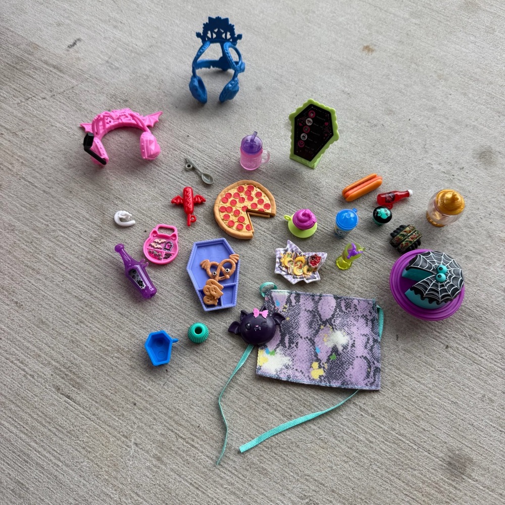 Lot of Monster High Accessories